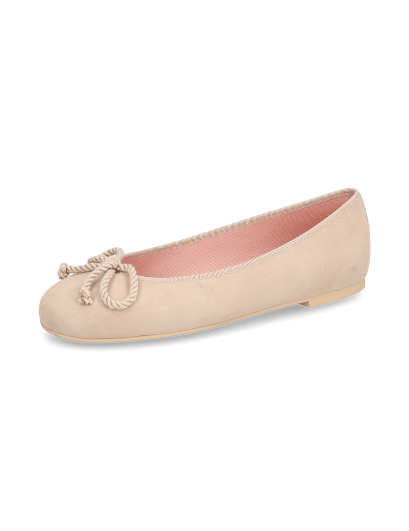 Pretty-Ballerinas-Veloursleder-Ballerina-schwarz