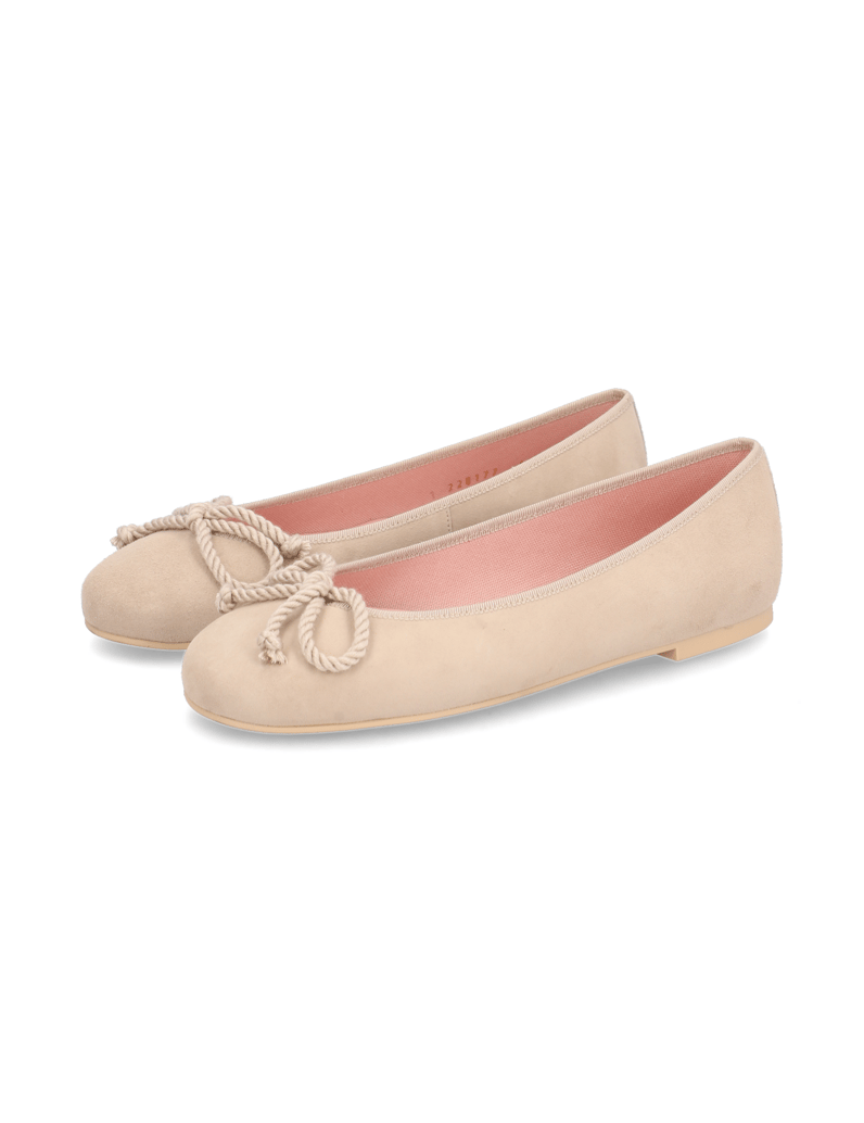 Pretty-Ballerinas-Veloursleder-Ballerina-schwarz