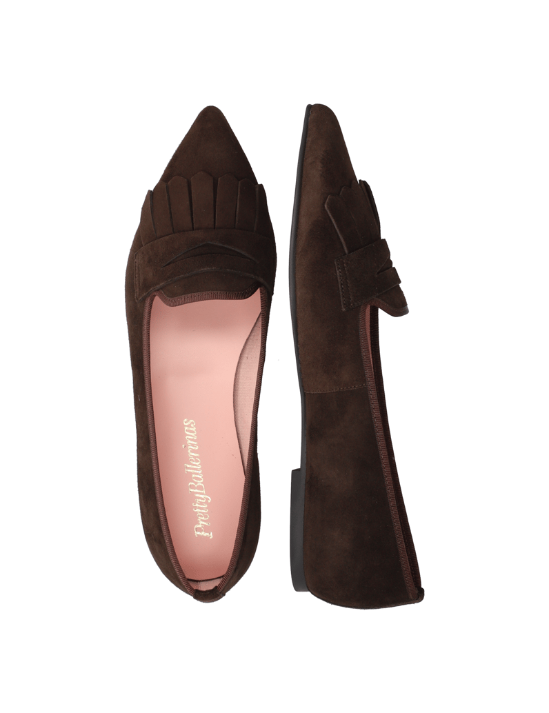 Pretty-Ballerinas-Veloursleder-Ballerina-braun