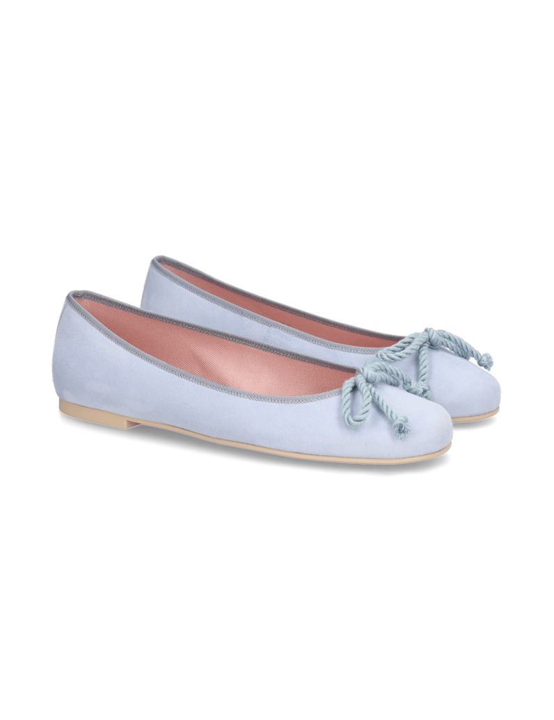 Pretty-Ballerinas-Veloursleder-Ballerina-blau
