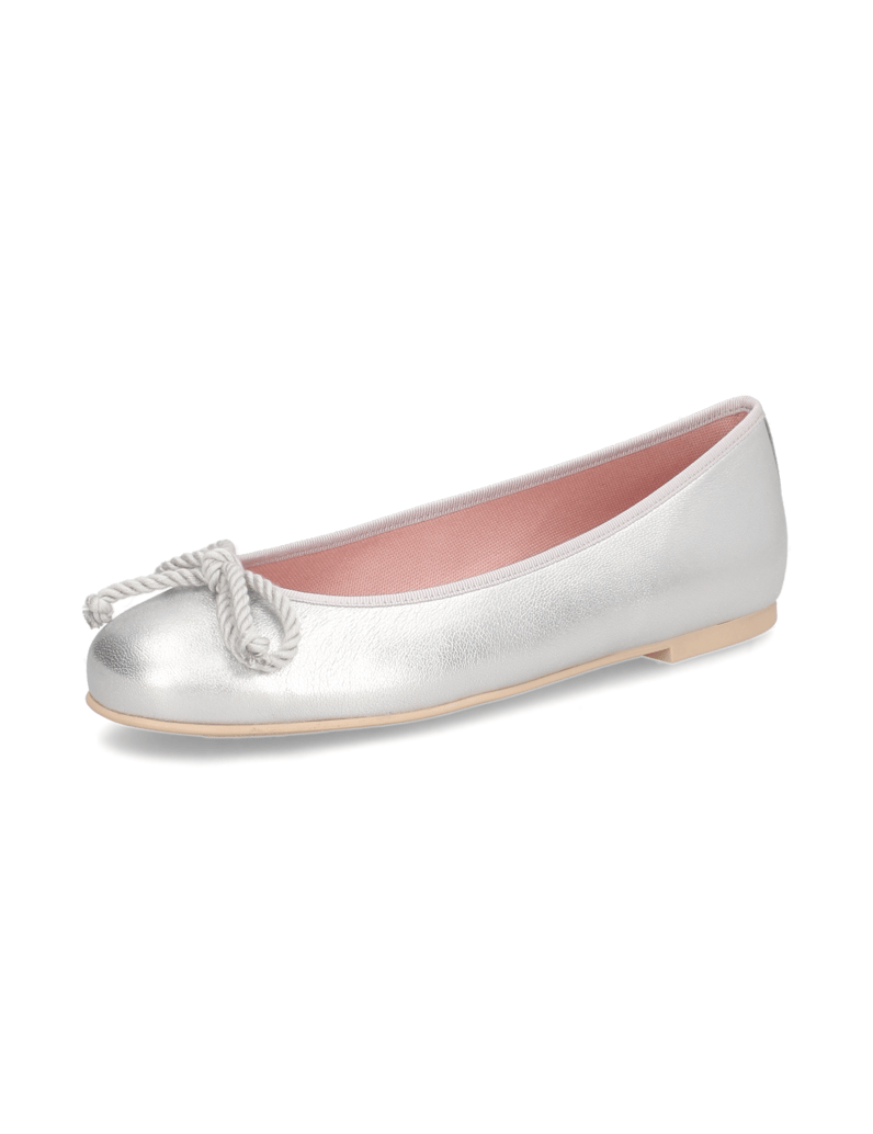 Pretty-Ballerinas-Glattleder-Ballerina-silber
