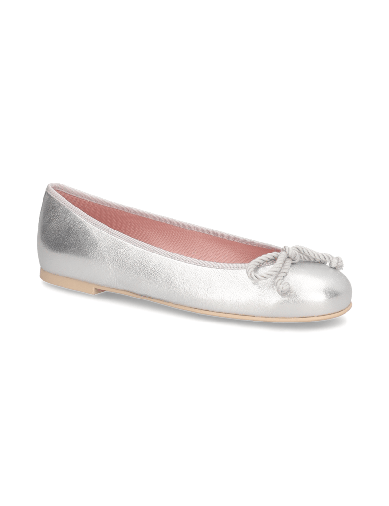Pretty-Ballerinas-Glattleder-Ballerina-silber