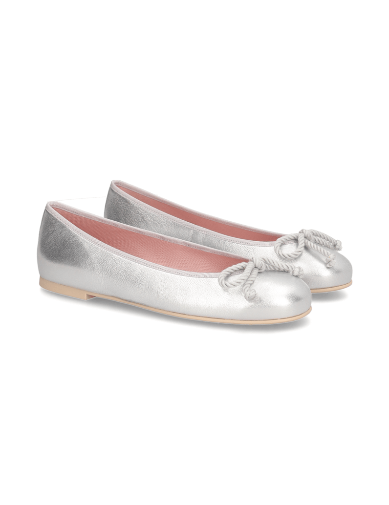Pretty-Ballerinas-Glattleder-Ballerina-silber