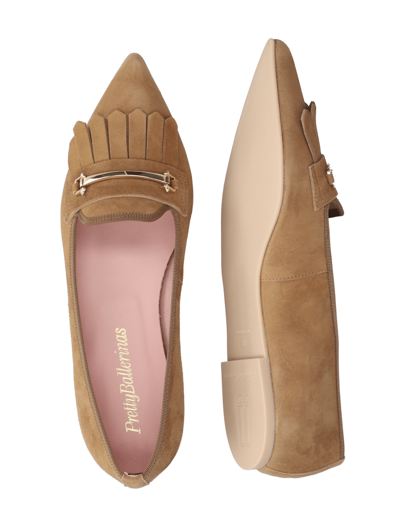 Pretty-Ballerinas-Veloursleder-Ballerina-cognac