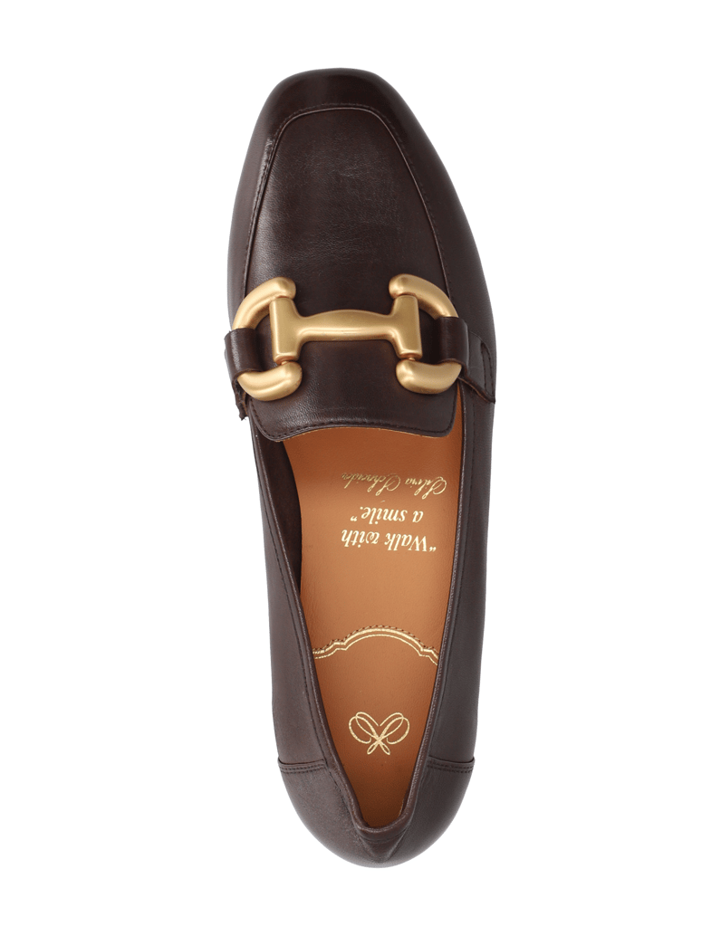 Silvia-Schneider-klasická-nazúvacia-obuv-hnedá