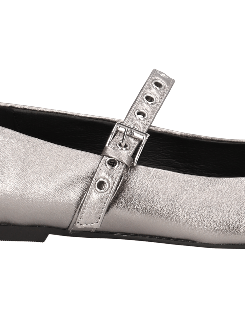 Kate-Gray-gladko-usnje-balerinke-črna