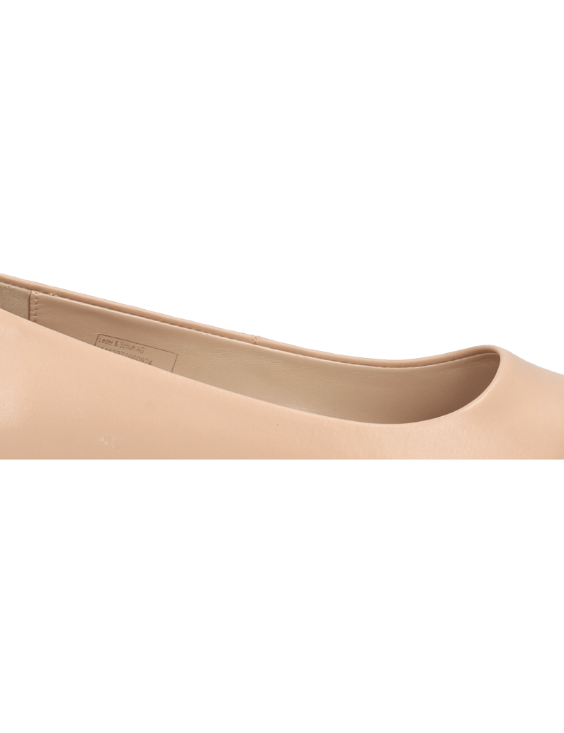 Silvia-Schneider-hladká-kůže-baleríny-černá