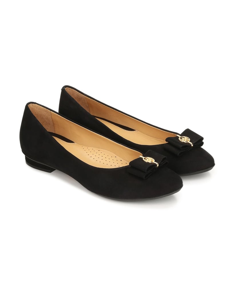 Kazar-Ladies-black-ballerinas-černá