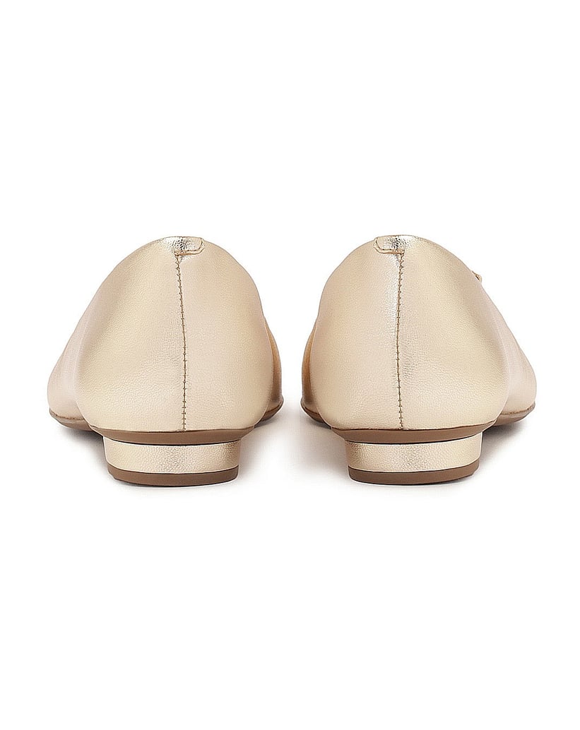 Kazar-Goldene-Ballerinas-für-Damen-gold