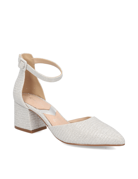 

sandále, Strieborná