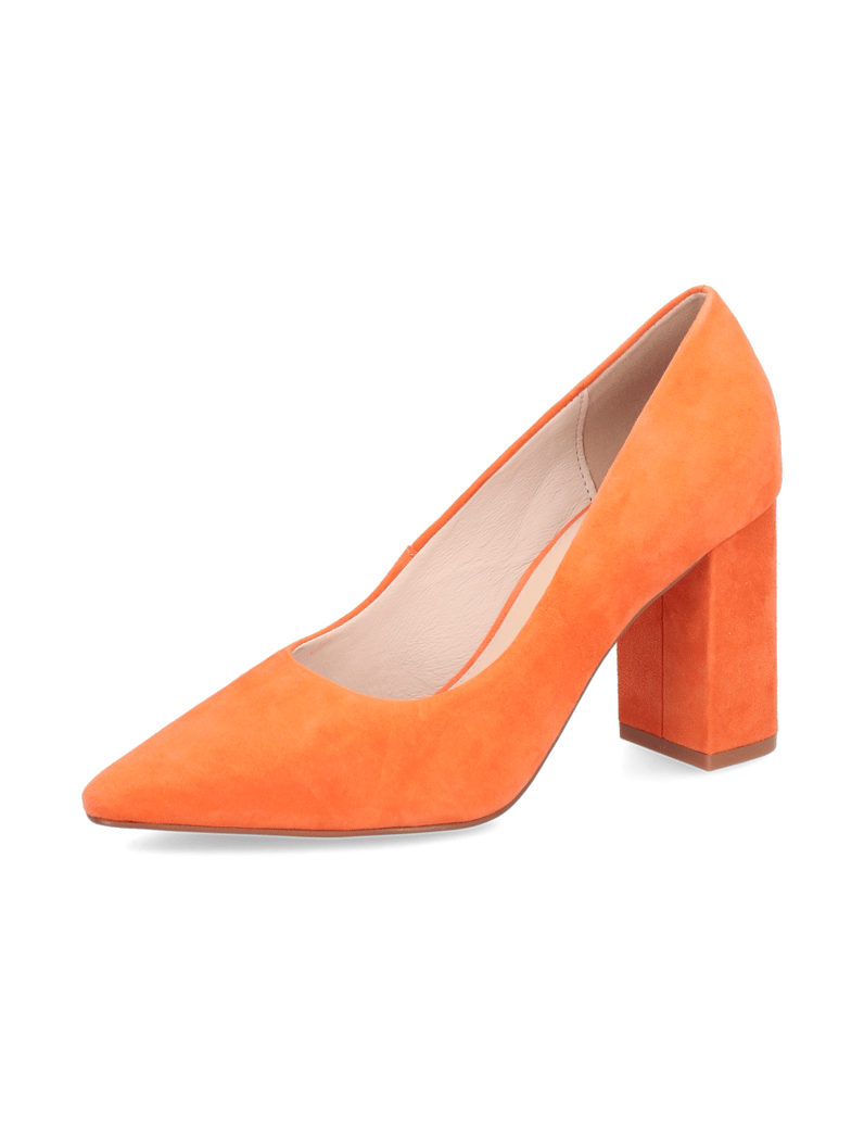 Kate-Gray-Veloursleder-Pumps-orange