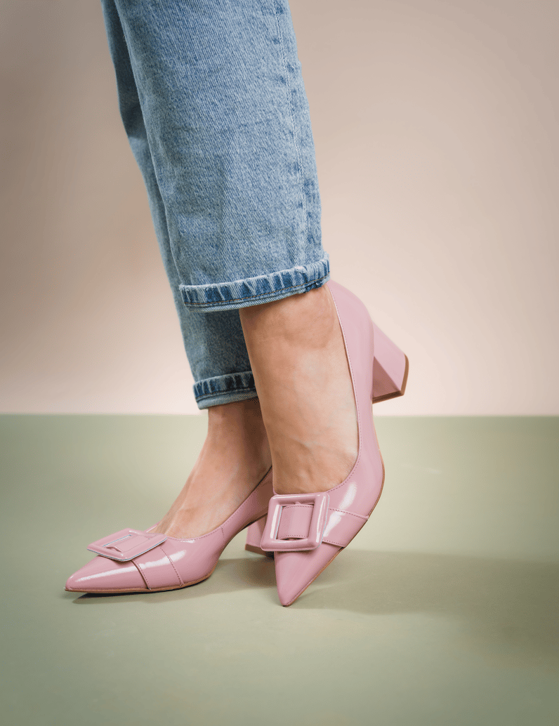 Kate-Gray-lakovaná-koža-Klasické-lodičky-čierna