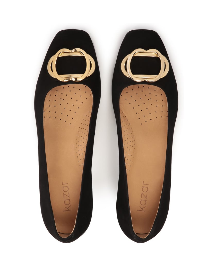 Kazar-Nubuck-pumps-with-a-wide-heel-čierna