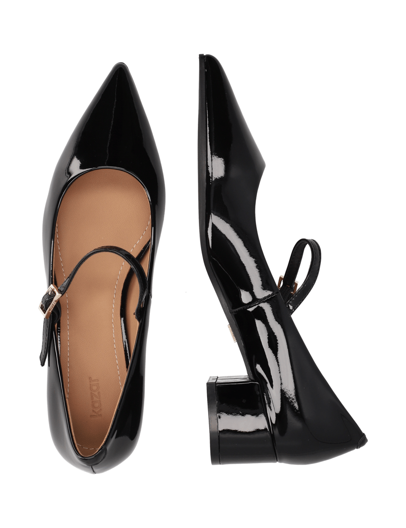 Kazar-Lackleder-Riemchenpumps-mit-niedrigem-Ab-schwarz