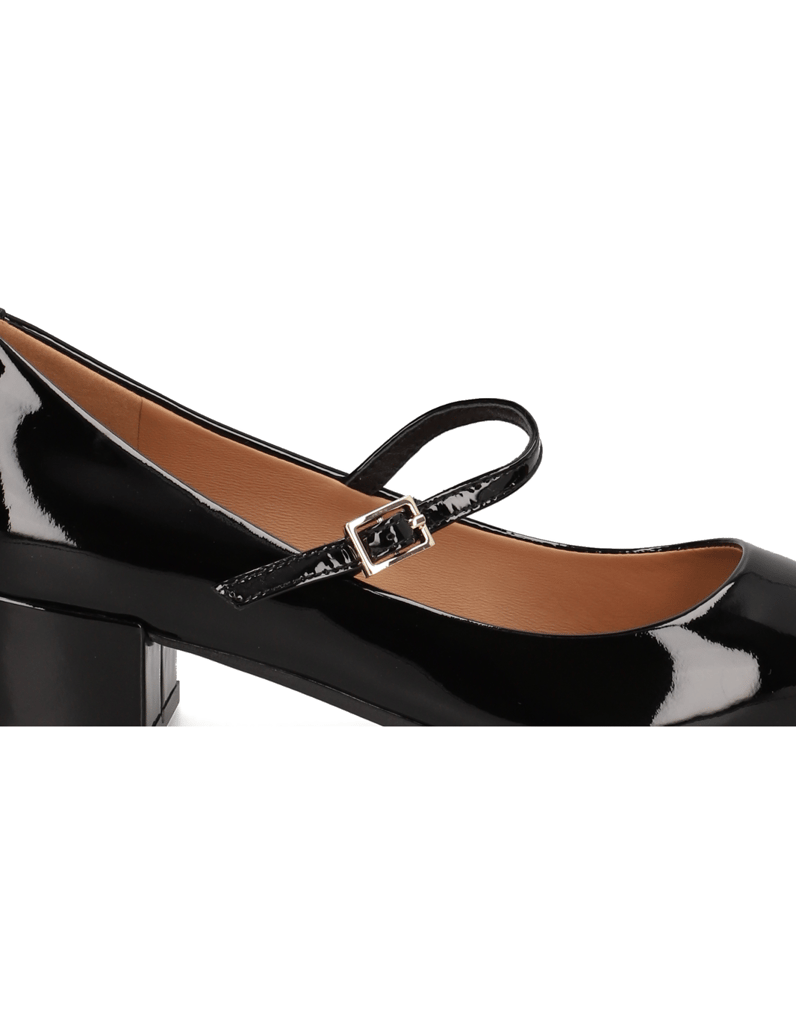 Kazar-Lackleder-Riemchenpumps-mit-niedrigem-Ab-schwarz