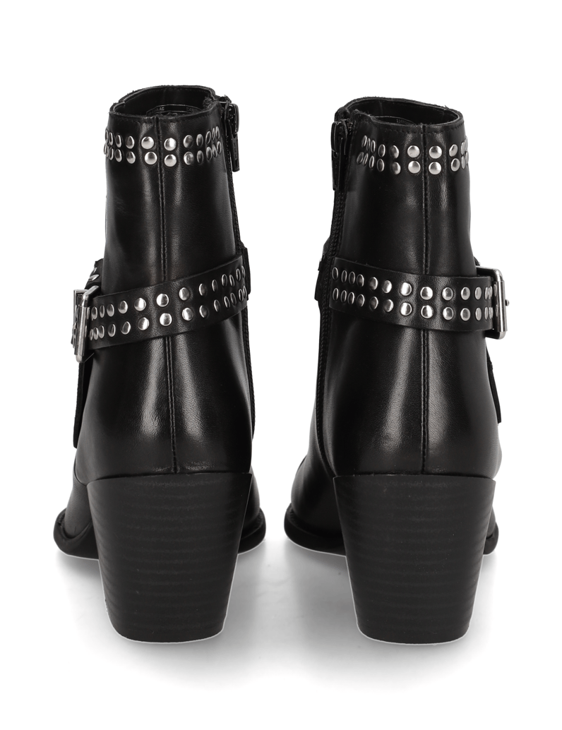 Kate-Gray-hladká-koža-čižmičky-čierna