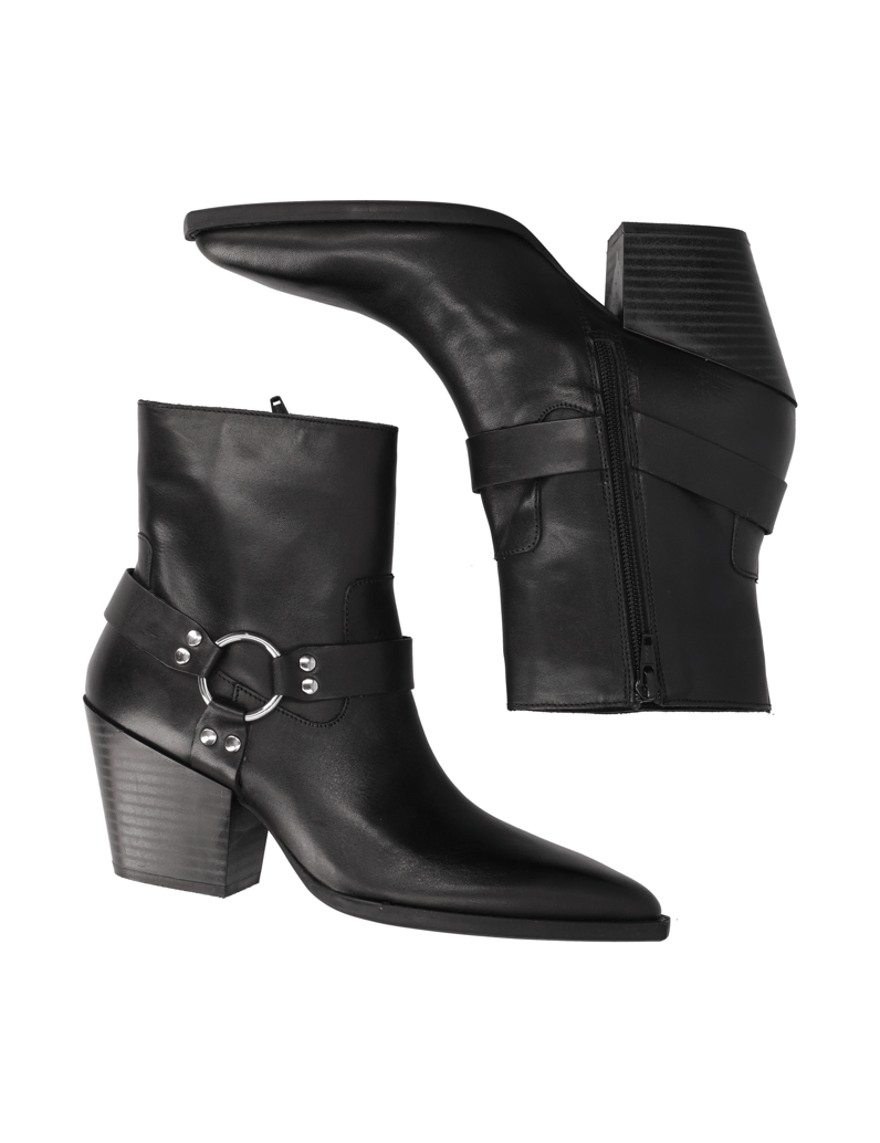 Kate-Gray-hladká-koža-čižmičky-čierna