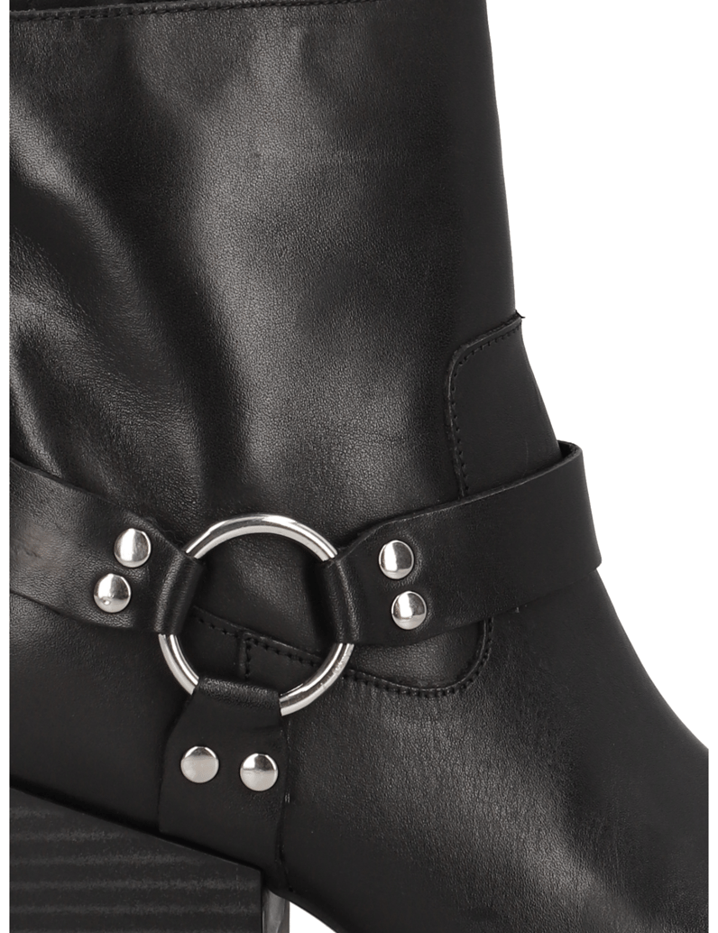 Kate-Gray-hladká-koža-čižmičky-čierna