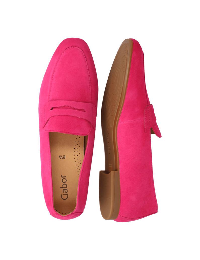 Gabor-velúr-klasická-nazúvacia-obuv-zelená