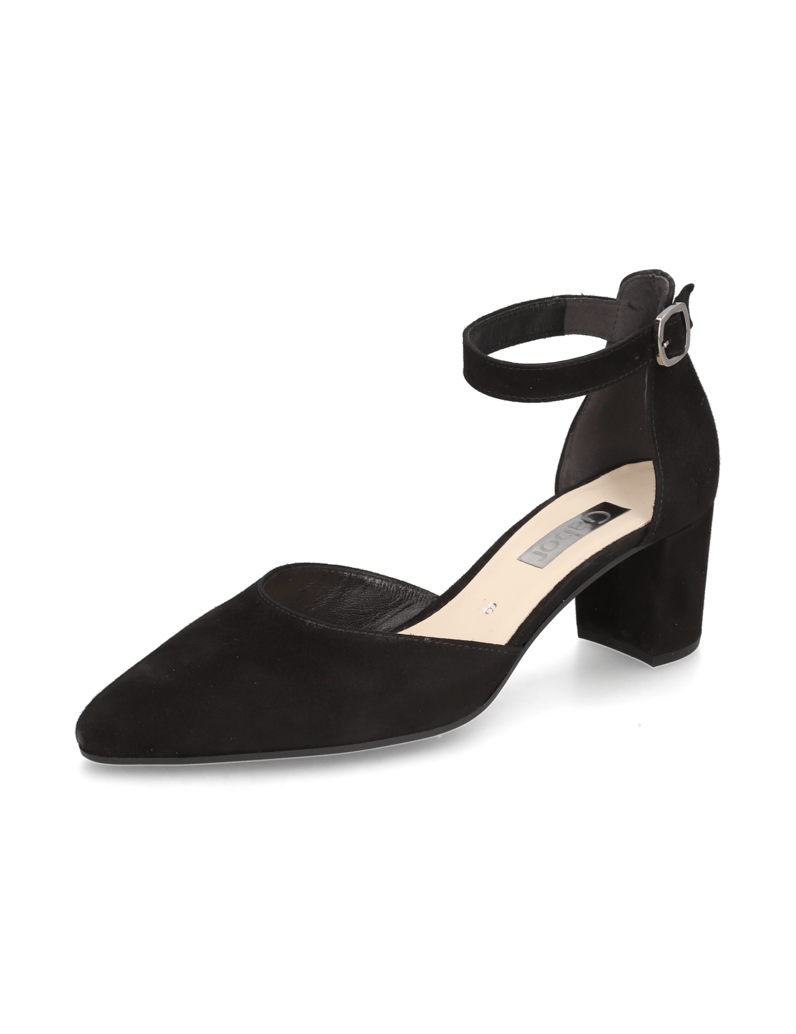 Gabor-Veloursleder-Pumps-schwarz
