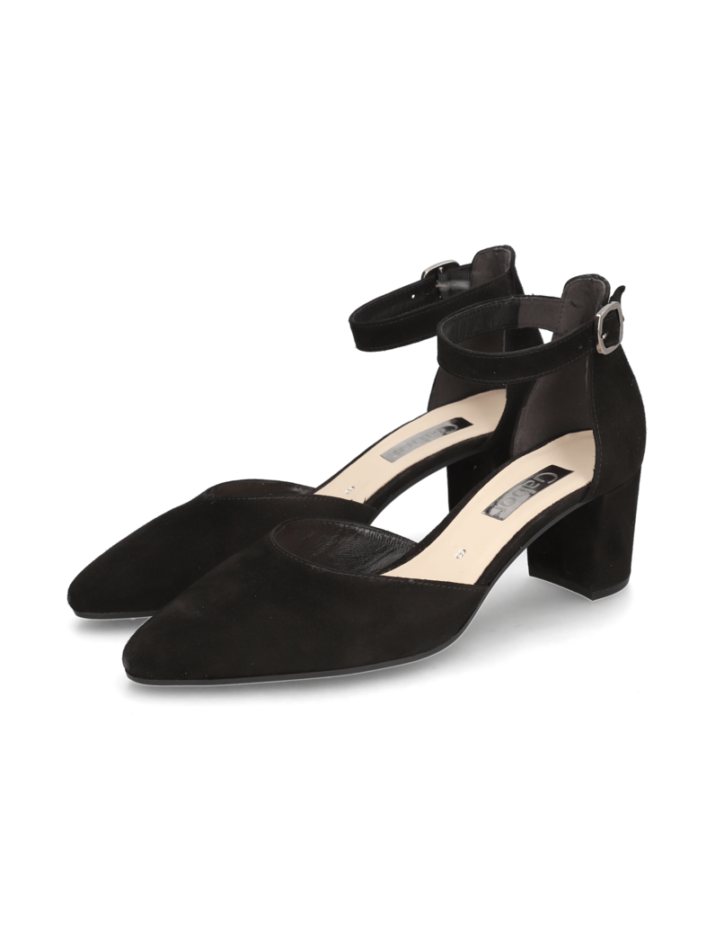 Gabor-Veloursleder-Pumps-schwarz