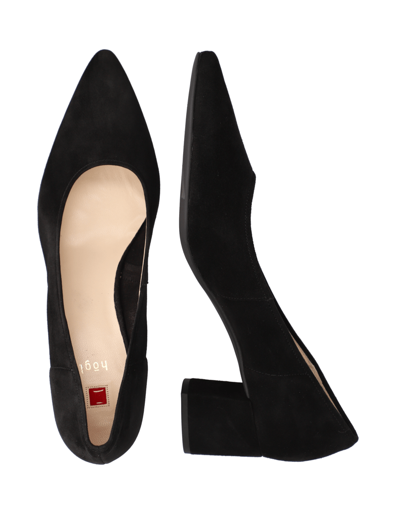 Högl-Veloursleder-Pumps