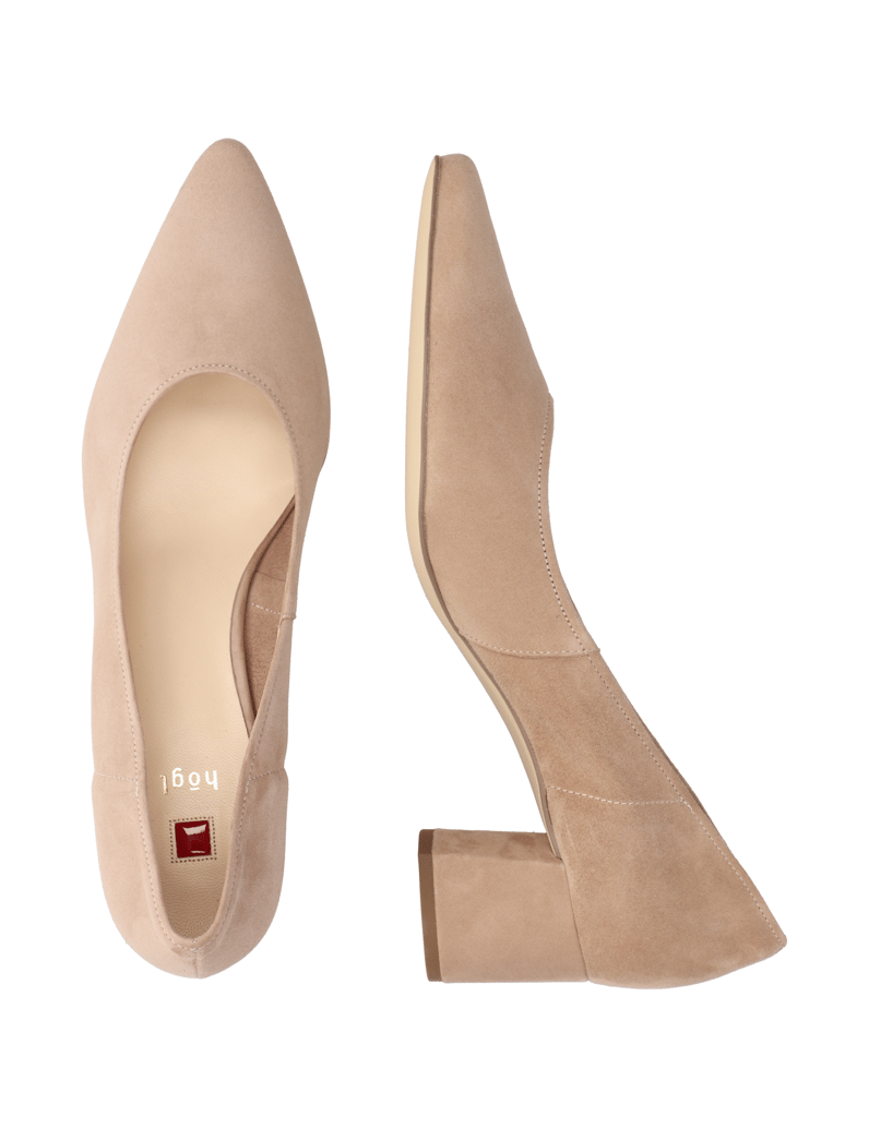 Högl-Veloursleder-Pumps