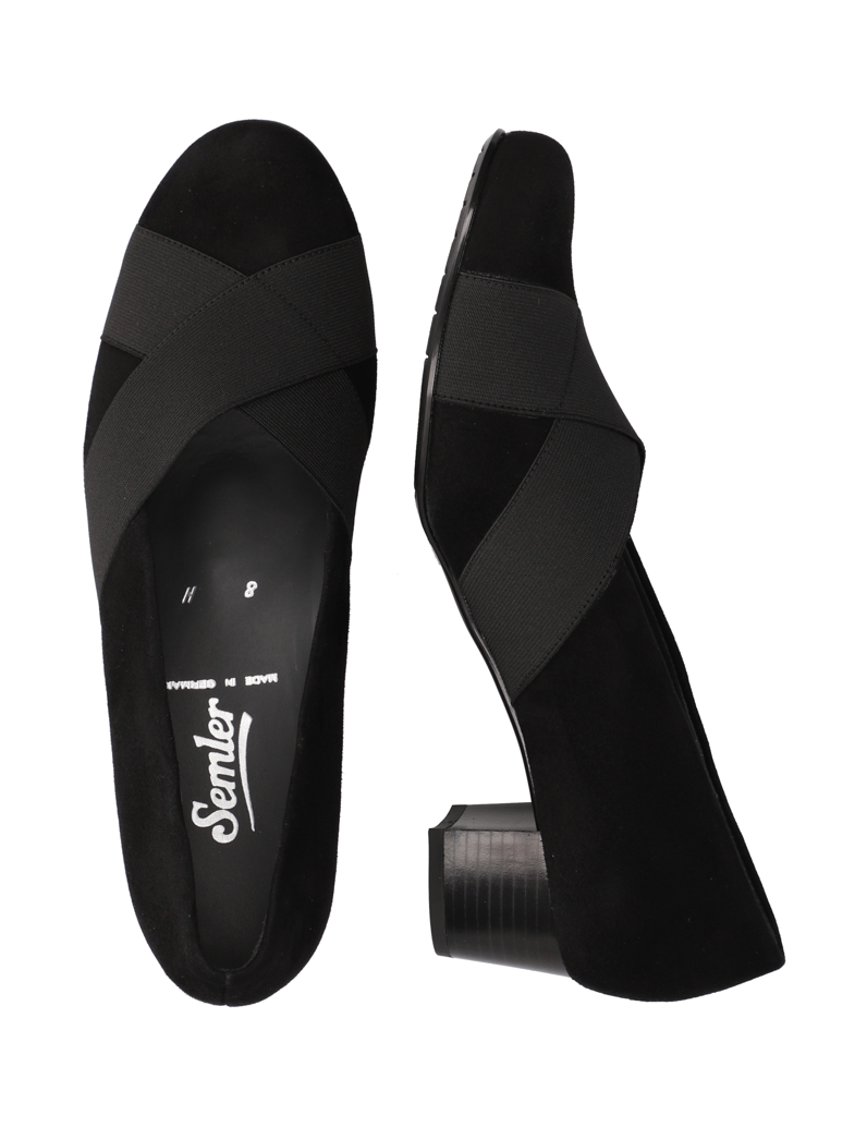 Semler-Veloursleder-Pumps