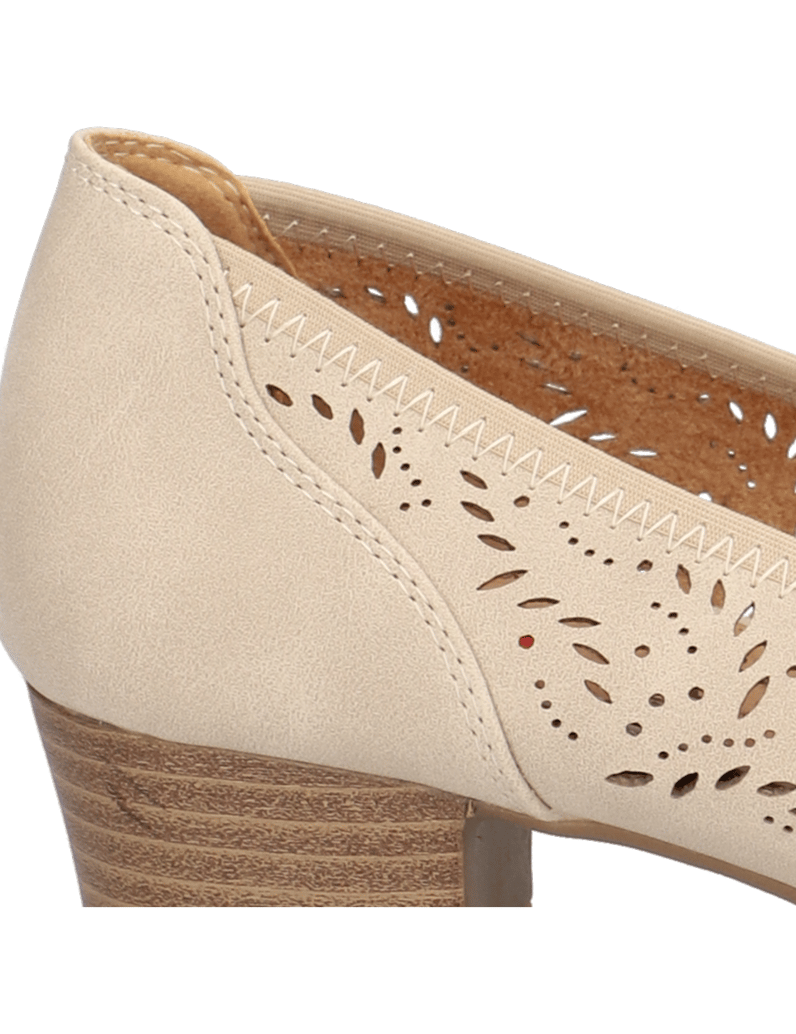 RELIFE-Lederimitat-Keilsandale-beige