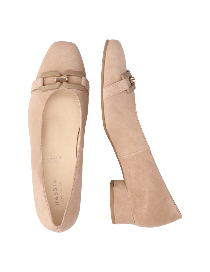 HASSIA-Veloursleder-Pumps