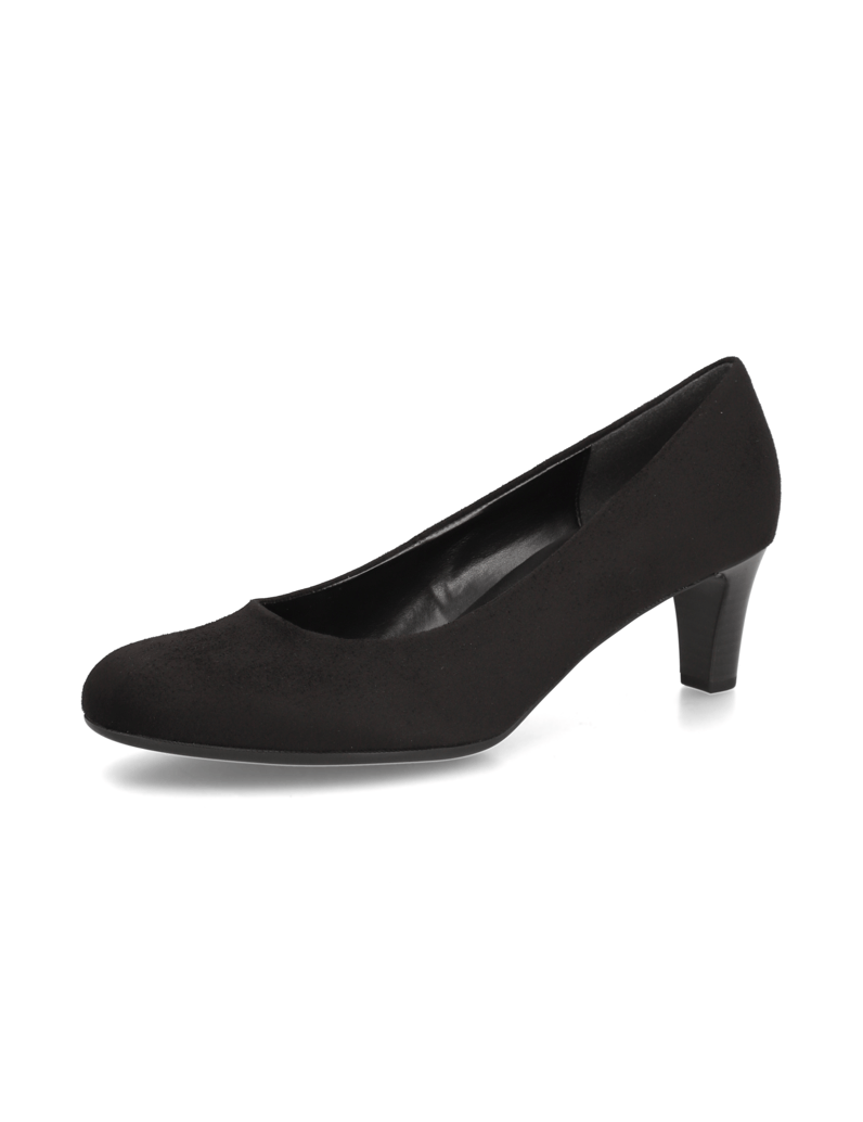 Gabor-Veloursleder-Pumps-schwarz