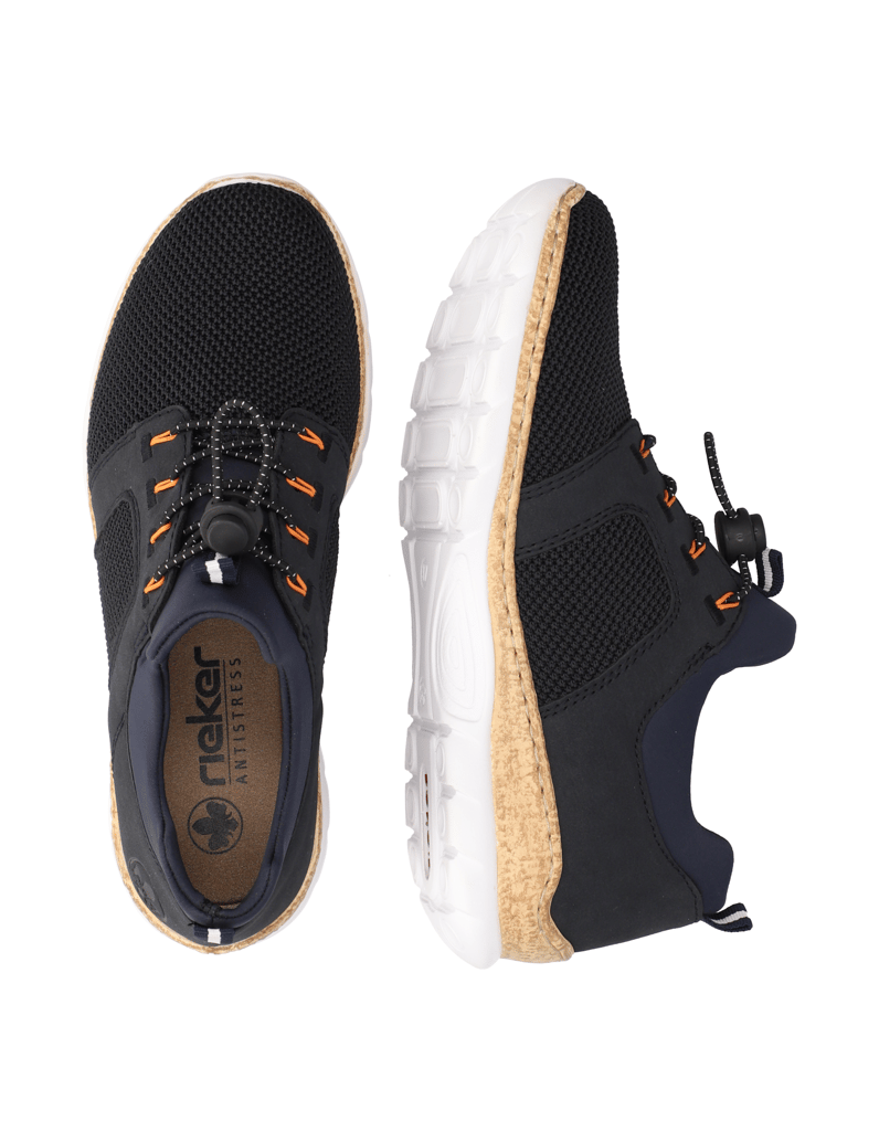 Rieker-Textil-Sneaker-blau