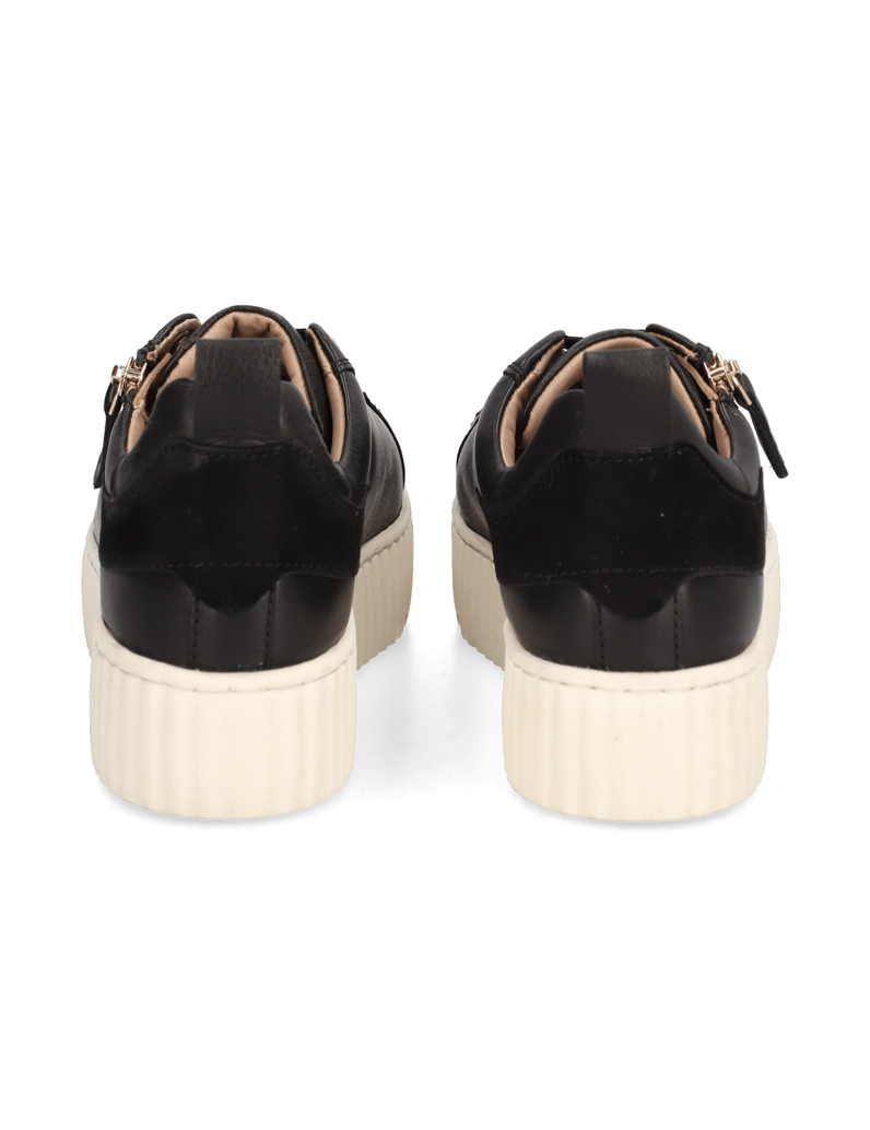 Salamander-hladká-koža-tenisky-čierna