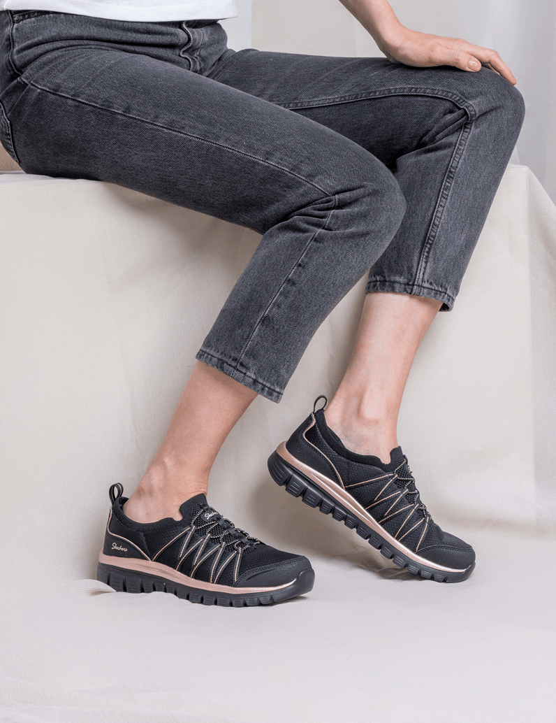 Skechers-GRACEFUL---PURECRUSH-černá