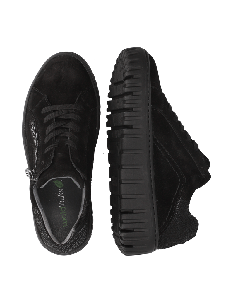 Waldläufer-sportovní-polobotky-černá