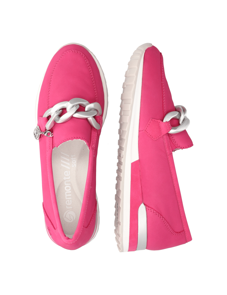 Remonte-Veloursleder-Slipper