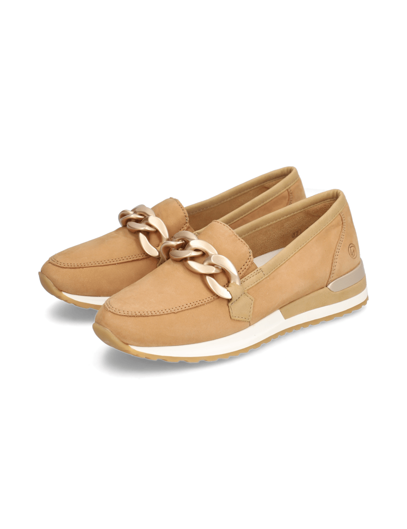 Remonte-Veloursleder-Slipper-klassisch