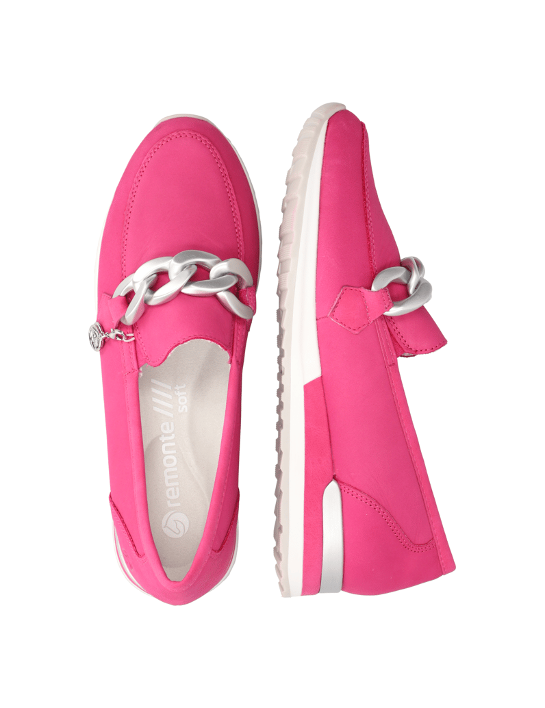 Remonte-Veloursleder-Slipper