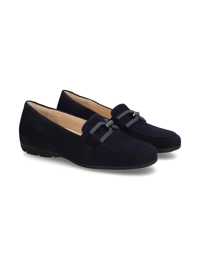 HASSIA-Veloursleder-Slipper-blau