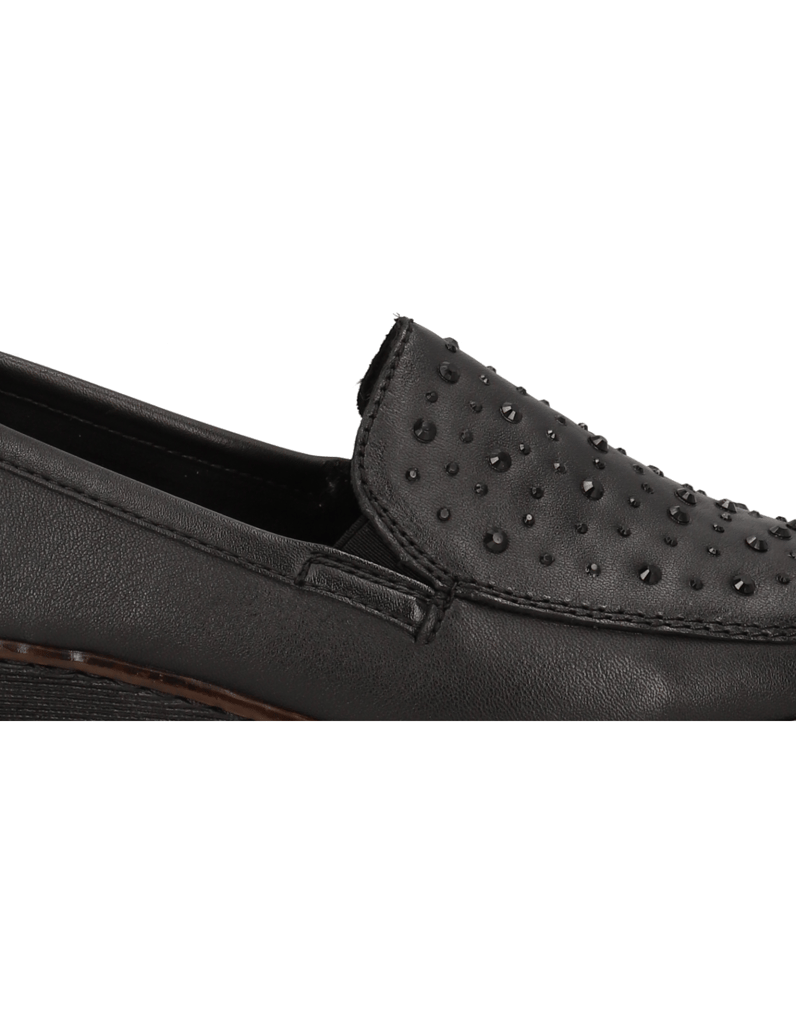 Rieker-hladká-kůže-klasické-nazouvací-boty-černá