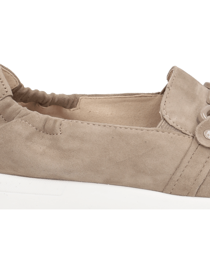 DELKA-Slipper-sportiv-beige