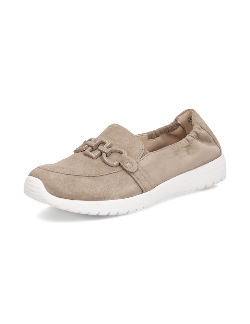 DELKA-Slipper-sportiv-beige