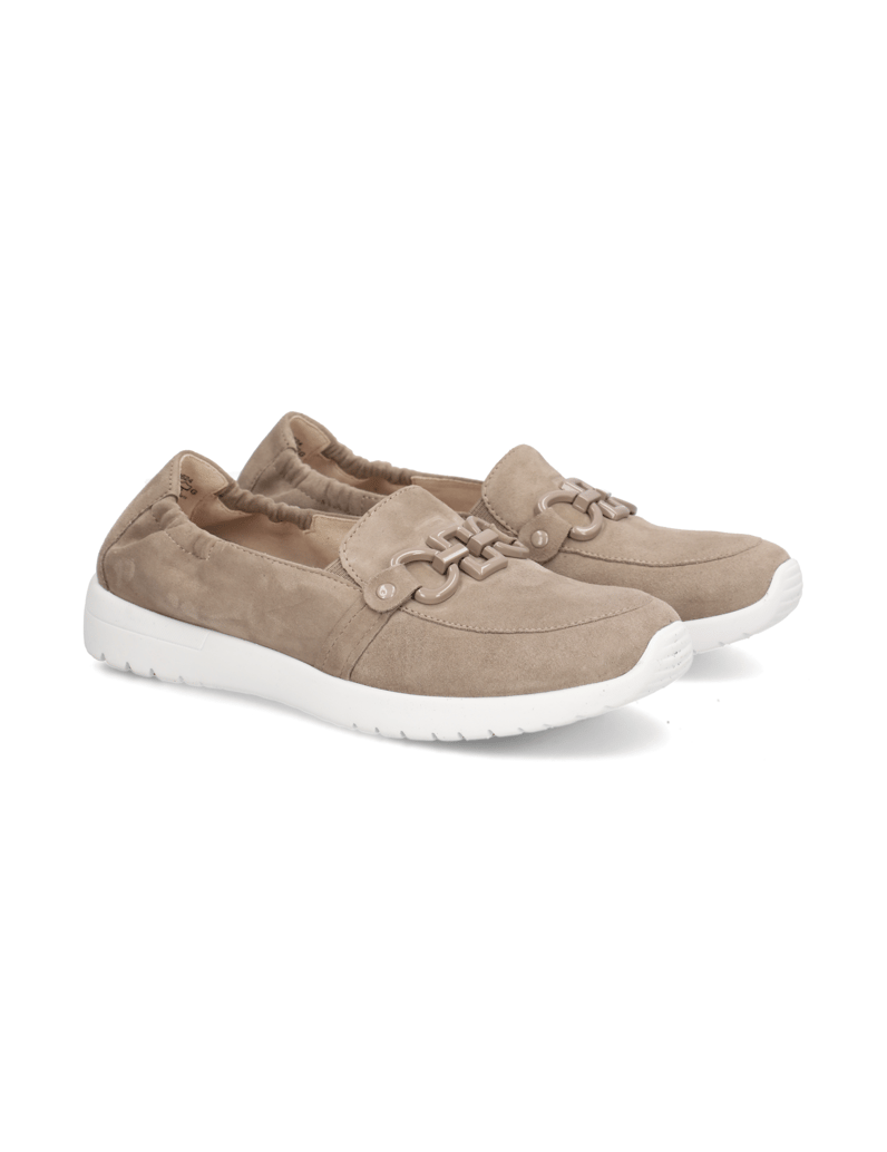 DELKA-Slipper-sportiv-beige