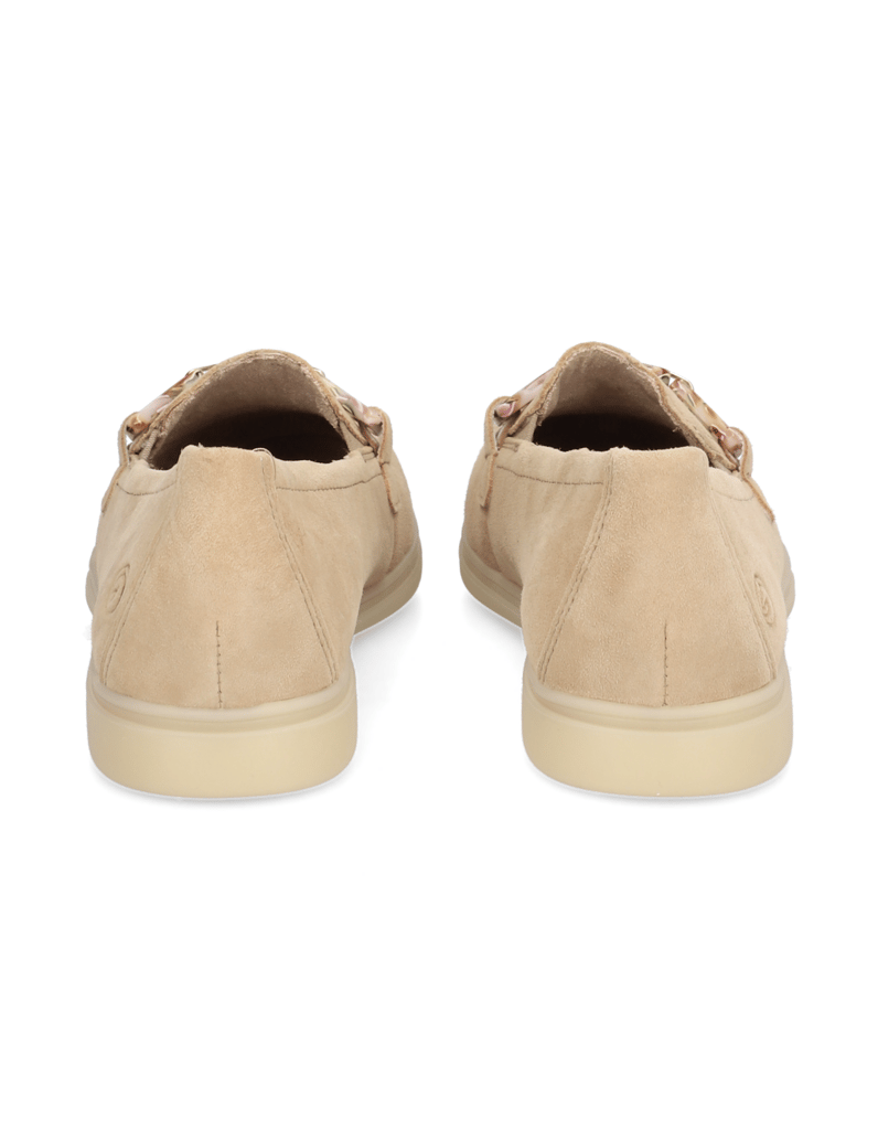 Remonte-velúr-klasická-nazúvacia-obuv-béžová