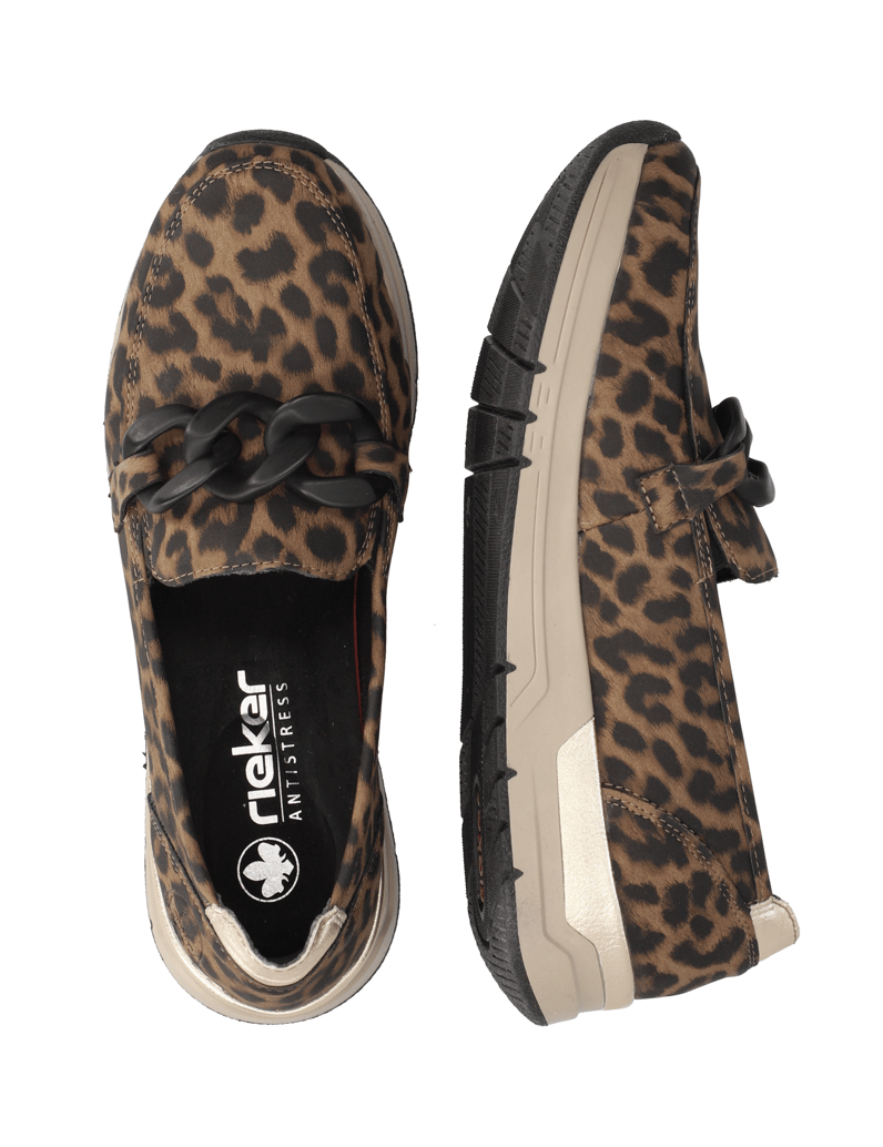 Rieker-klasická-nazúvacia-obuv-hnedá