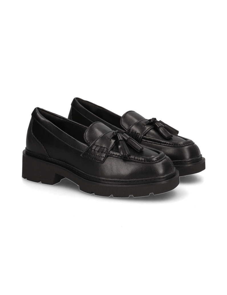 Clarks-W-Lauryl-Tassel-črna