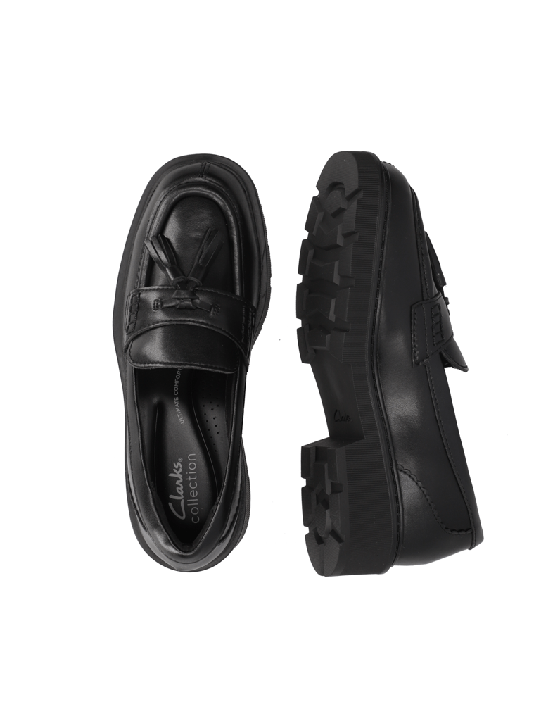 Clarks-W-Lauryl-Tassel-črna