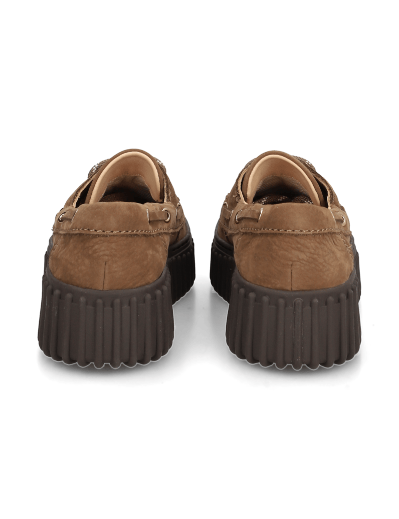 Clarks-W-Torhill-Boat-hnedá