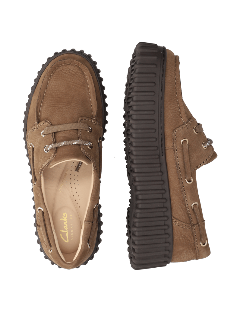 Clarks-W-Torhill-Boat-hnedá