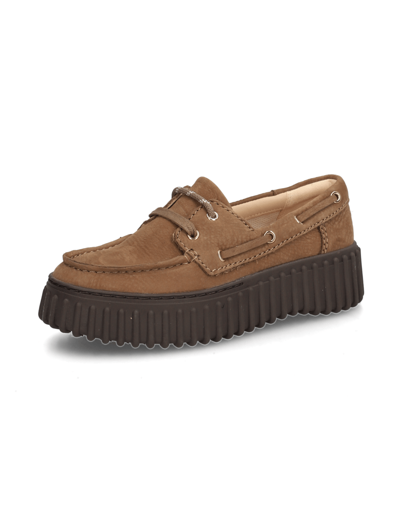 Clarks-W-Torhill-Boat-hnedá